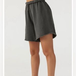 Joah Brown Oversized Small Grey Shorts